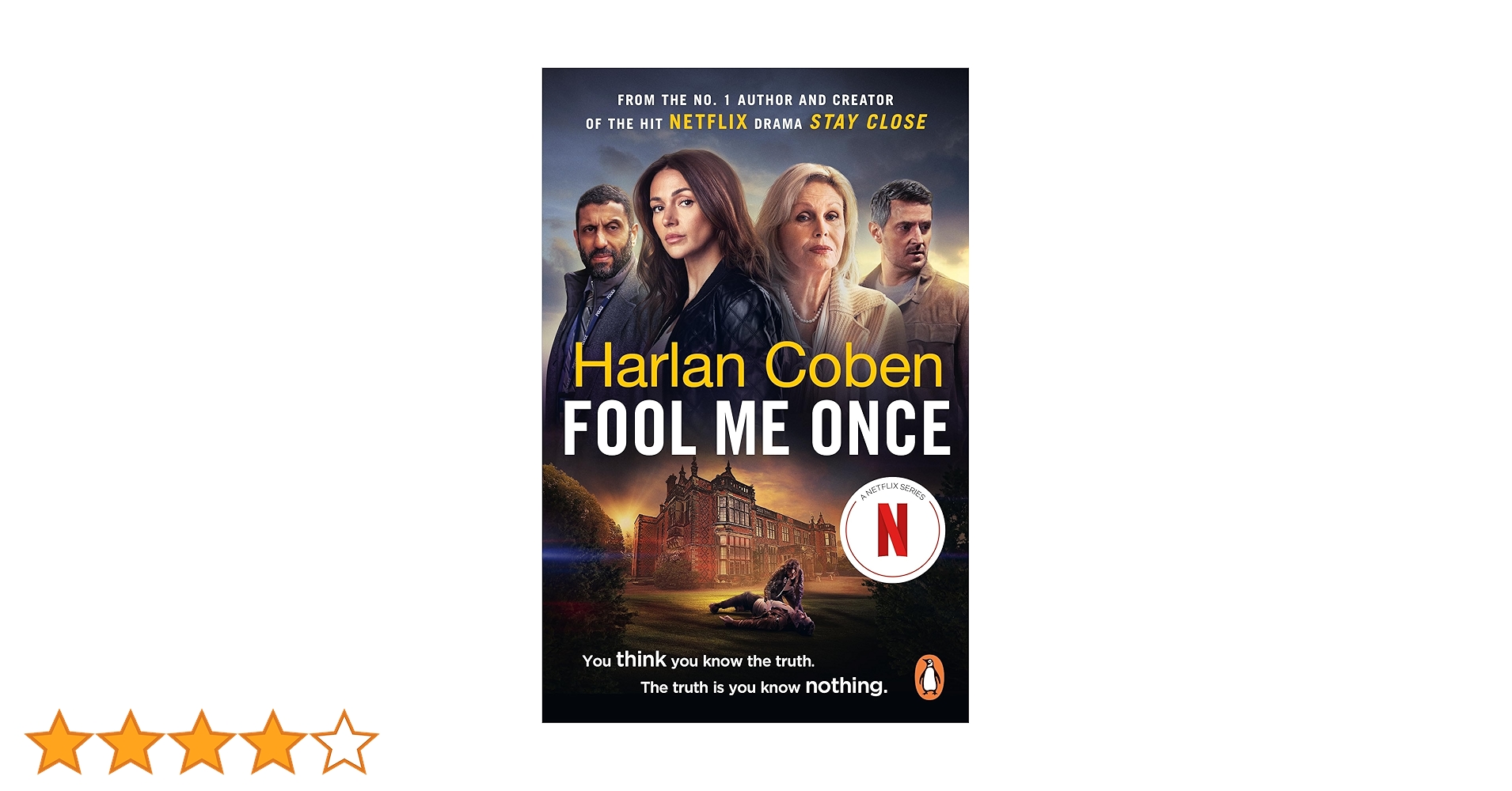洋書 Fool Me Once: from the #1 bestselling creator of the hit Netflix series The Stranger Fool Me Once (Netflix Tie-In) - by Harlan Coben (Paperback